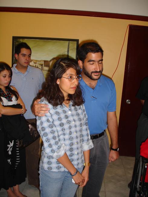 Omar y Paola, marido y mujer