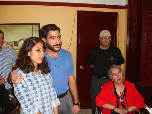 Omar y Paola, marido y mujer