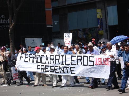 Ferrocarrileros jubilados