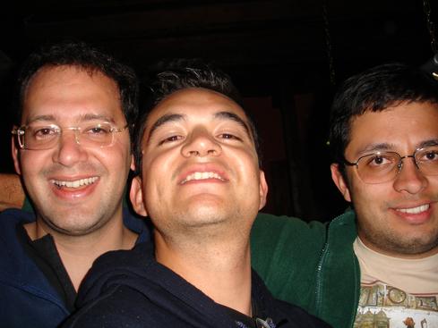David, Mario y Ruy