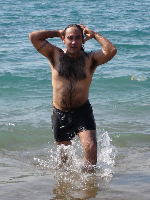 Yo en la playa