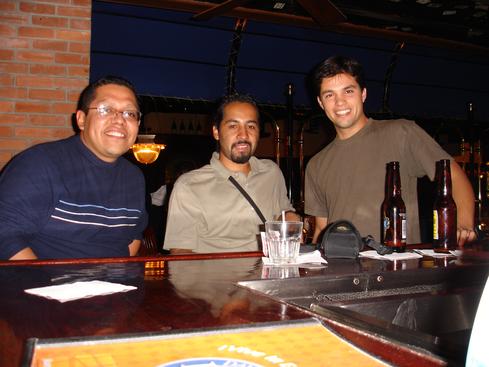 Óscar, Erick y Edgar