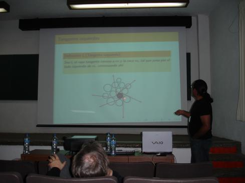Yo exponiendo