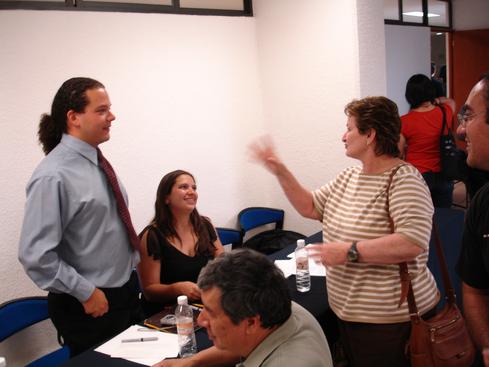 Bernardo, Silvia, Jorge y Elisa