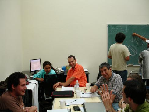 En el taller