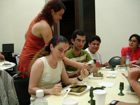 Mayra, Fernanda, Adolfo, Marco y Dolores