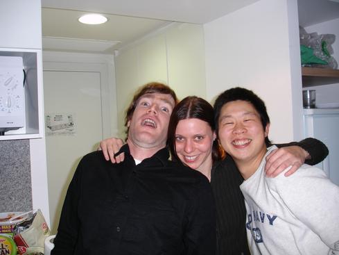 Aaron, Birgit y Eddie