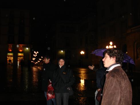 Víctor, Birgit y Marek