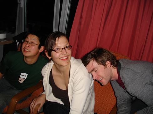 Eddie, Daria y Aaron