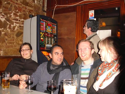 Daria, yo, Frederik y Anna