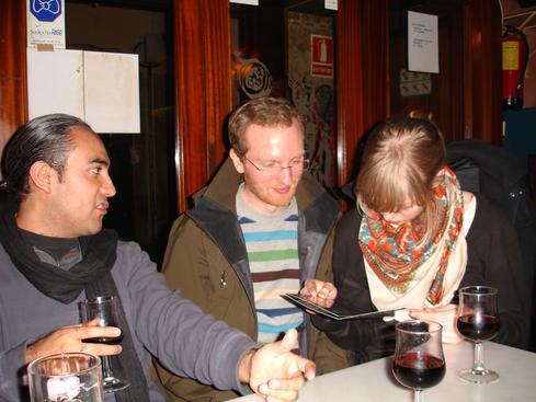 Yo, Frederik y Anna