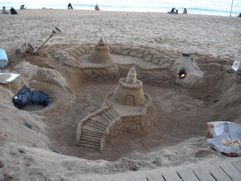 Castillo de arena