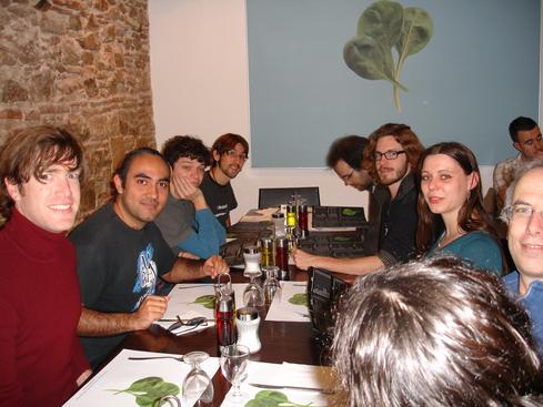 En la cena