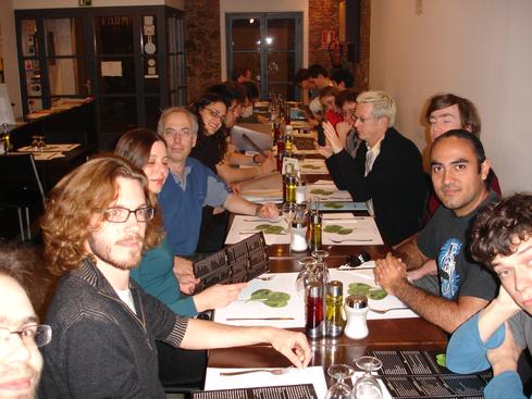 En la cena