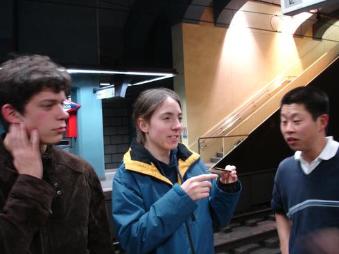 Marek, Silke y Eddie