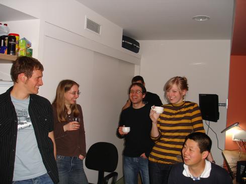Matthias, Ina, Axel, Anna y Eddie