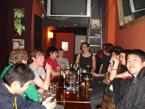 En el pub