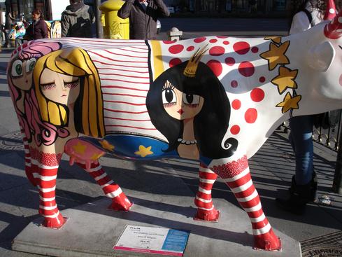 Vaca y princesas