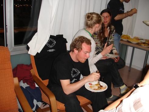 Fred, Anna y Birgit