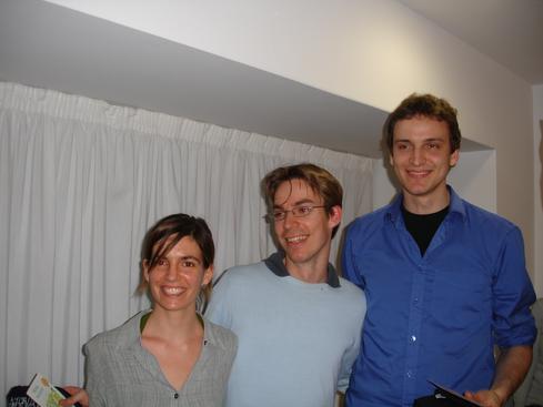 María, Vincent y Benjamin