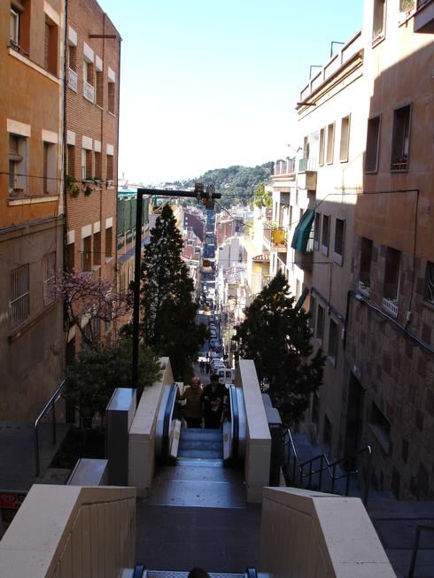 De bajada