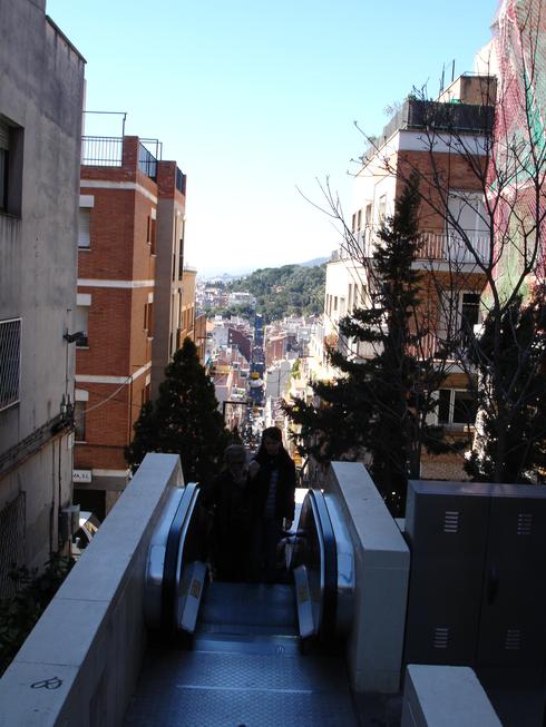De bajada