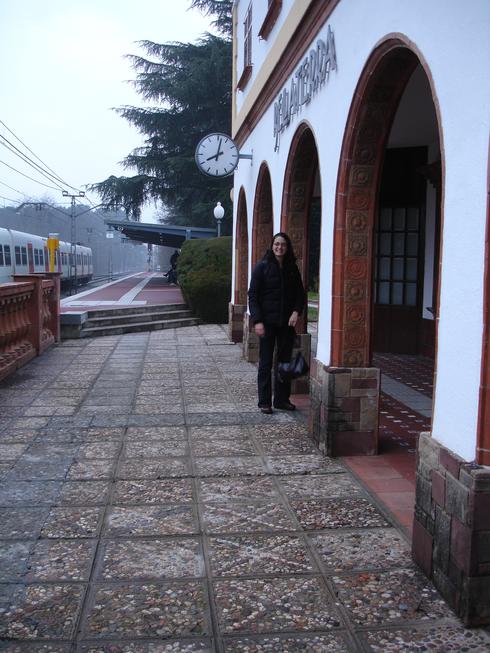 Noa despidiéndose
