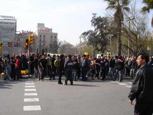 La manifestación