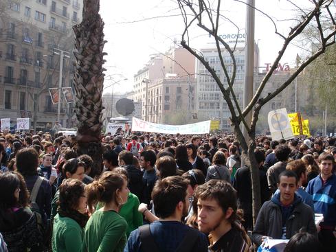 La manifestación