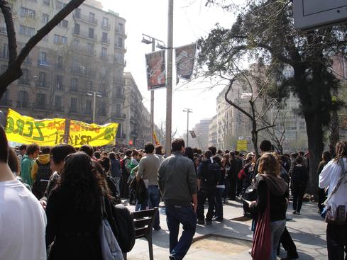 La manifestación