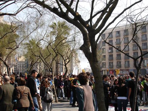 La manifestación