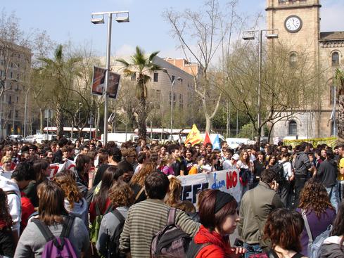 La manifestación