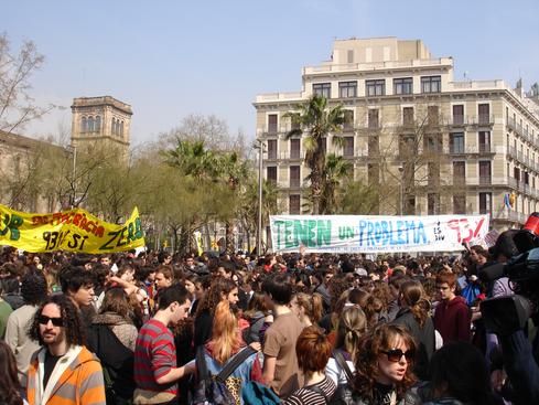 La manifestación