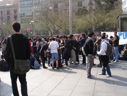 La manifestación