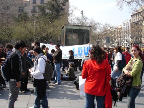 La manifestación