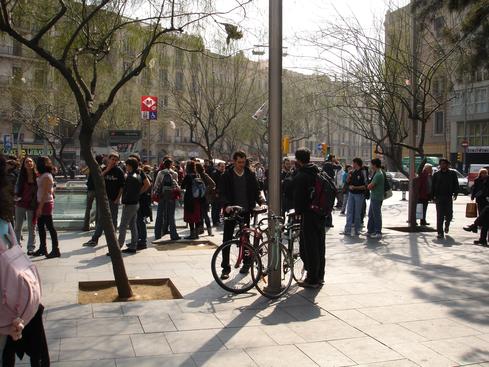 La manifestación
