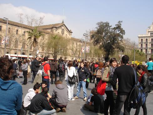 La manifestación
