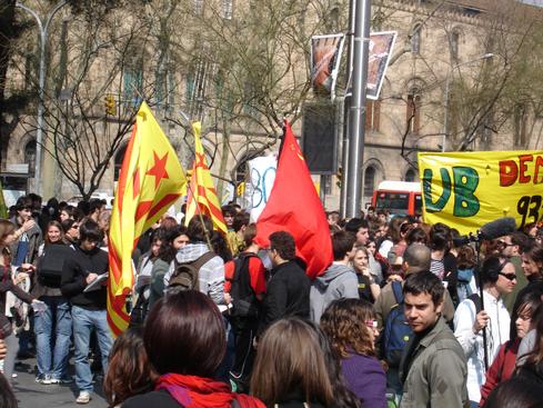 La manifestación
