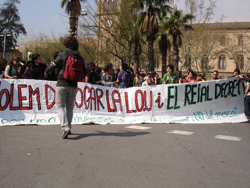 La manifestación