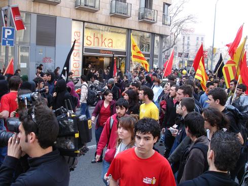 La manifestación