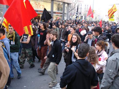 La manifestación