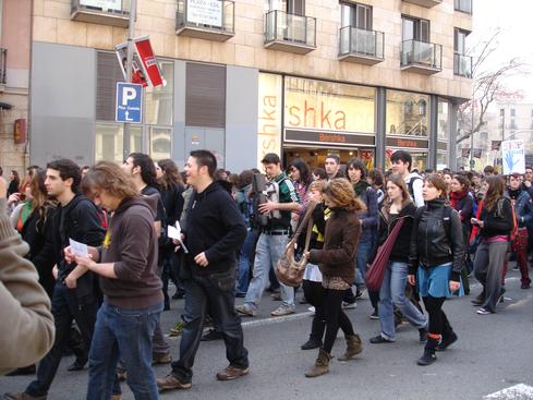 La manifestación