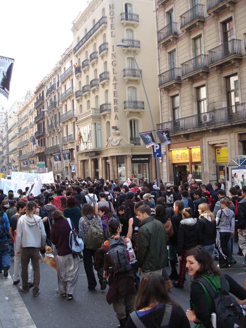 La manifestación
