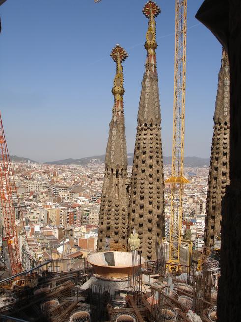Desde la Sagrada Família