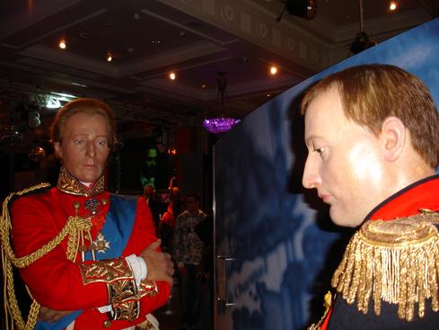 Napoleón y el duque de Wellington