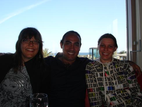 Daria, yo y Birgit