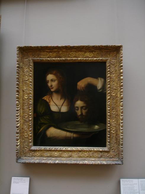 La cabeza de Juan Bautista