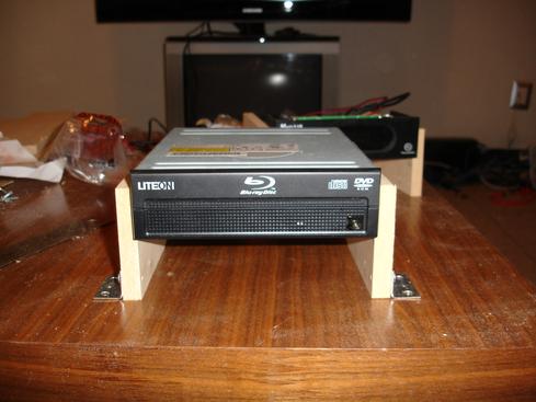 Soporte para lector de discos Blu-ray