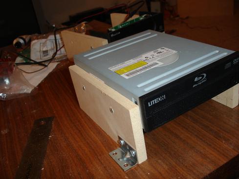 Soporte para lector de discos Blu-ray
