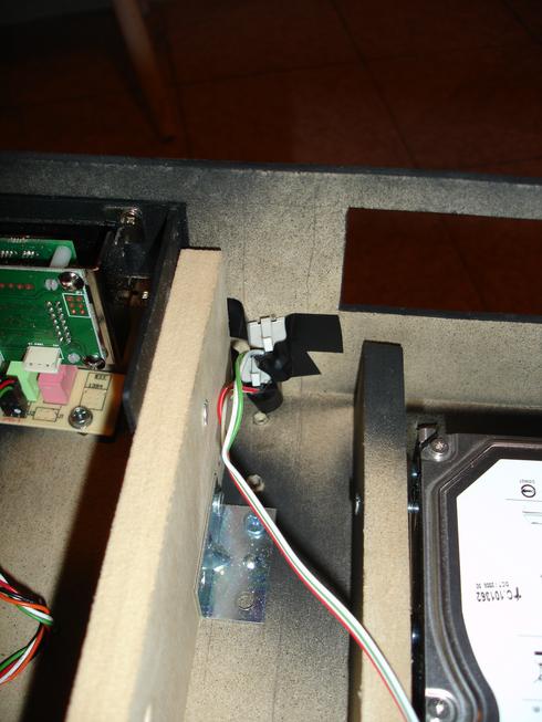 LEDs de poder y uso de disco duro